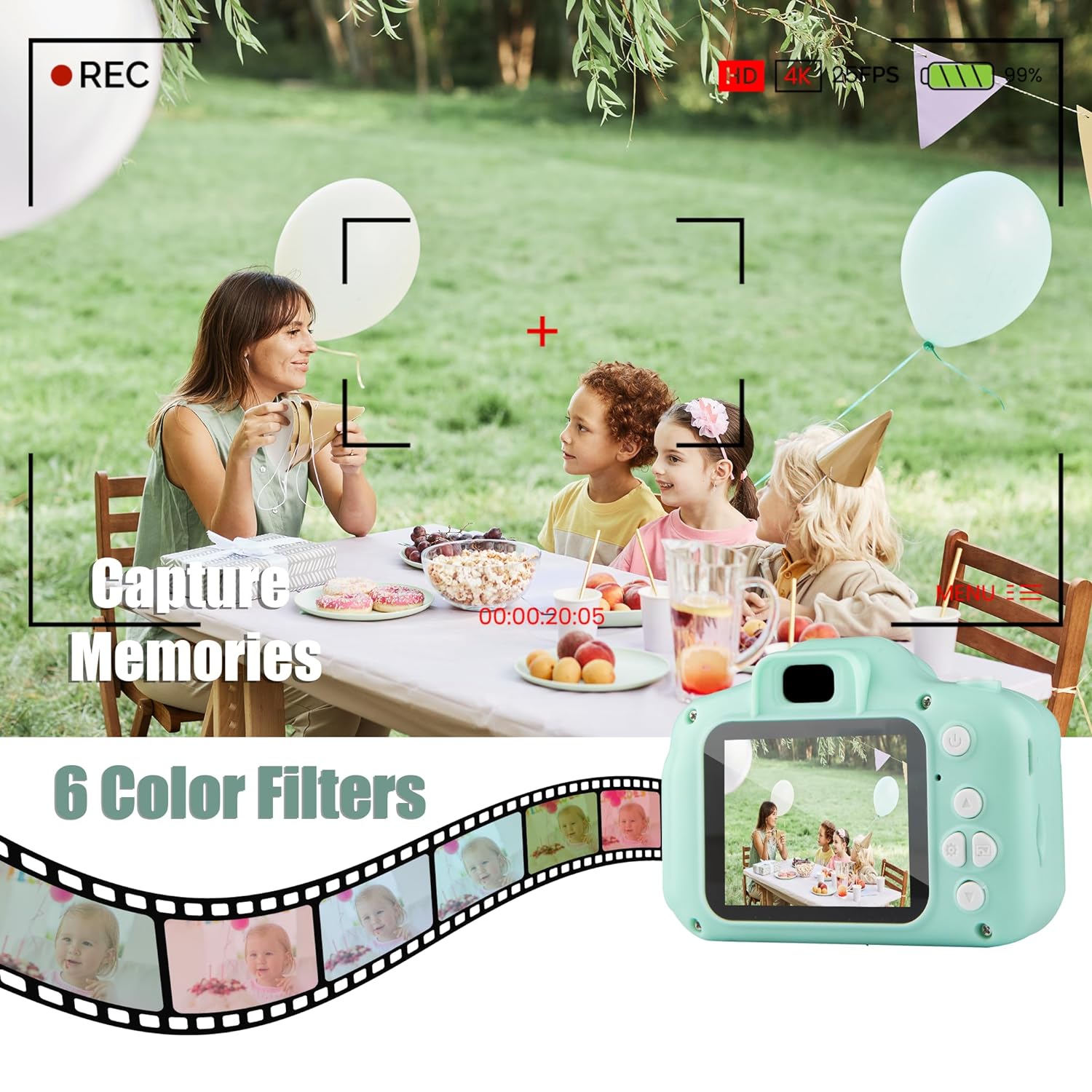 Digital Cam - Multicolor Mini Video Recorder Camera